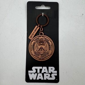 Star Wars Scout Trooper Aratech Repulsor Speeder Bike Bioworld Keychain‎